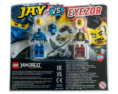 Lego Ninjago Minifigur Jay vs Eyezor Polybag