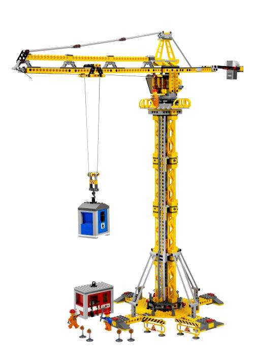 Lego City 7905 Kran *leicht vergilbt*