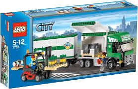 Lego City 7733 LKW mit Stapler