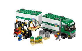 Lego City 7733 LKW mit Stapler
