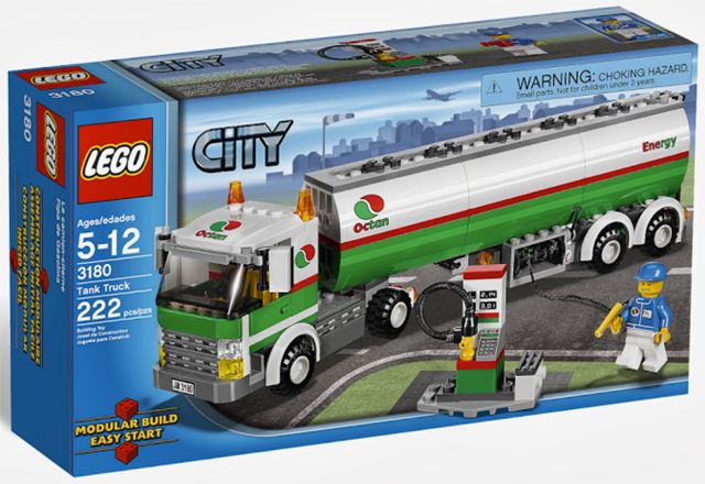 Lego City 3180 Tanklastwagen