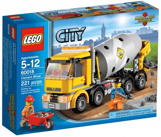 Lego City 60018 Betonmischer