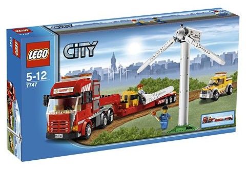 Lego City 7747 Windturbinen Transport