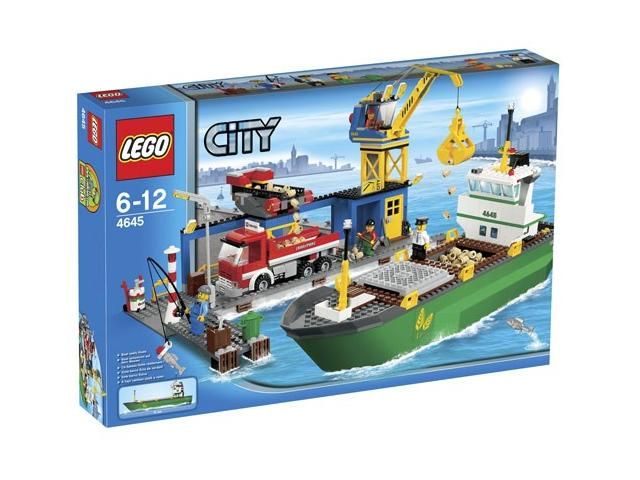 Lego City 4645 Hafen *Ovp beschädigt*