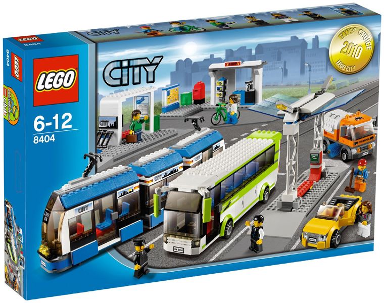 Lego City 8404 öffentliche Verkehrsmittel *Ovp beschädigt*