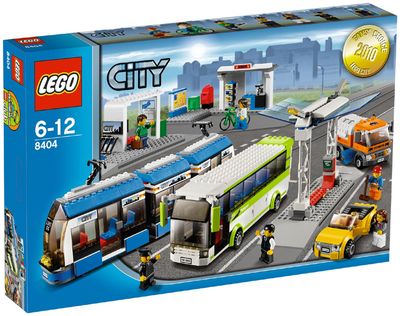 Lego City 8404 öffentliche Verkehrsmittel *Ovp beschädigt*