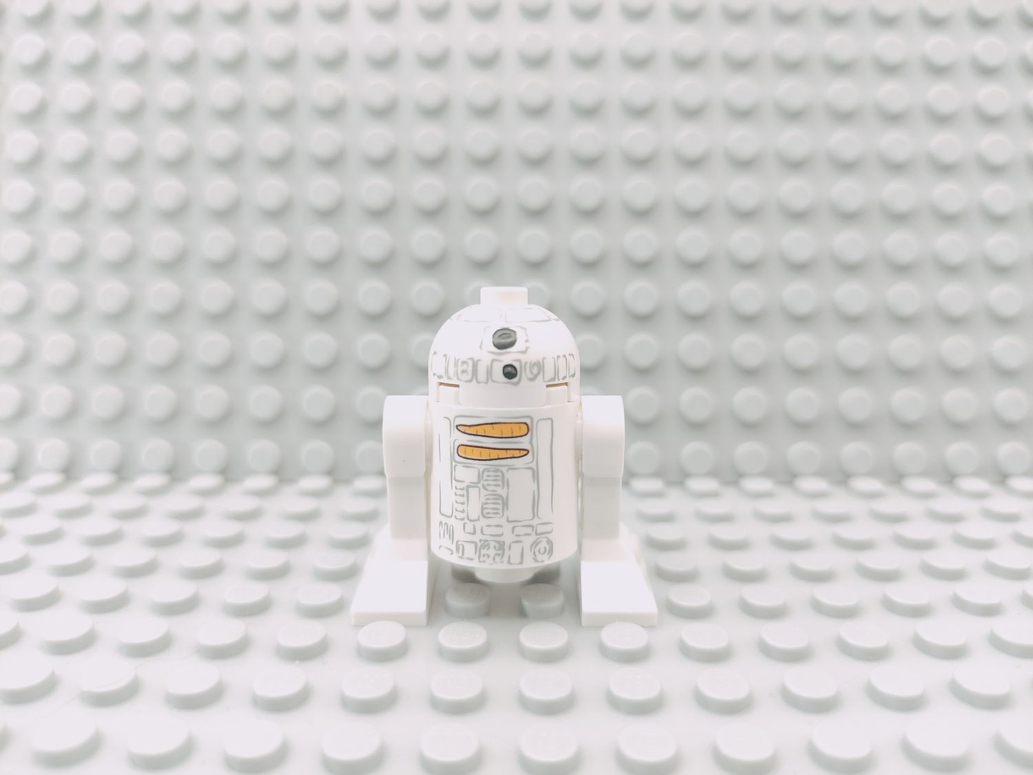 Lego Star Wars Minifigur Astromech R2-D2 Snowman