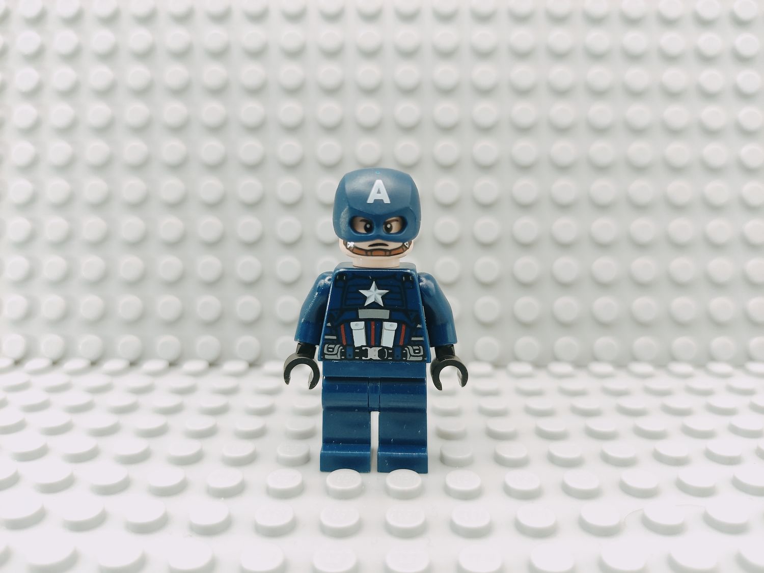 Lego Super Heroes Minifigur Captain America