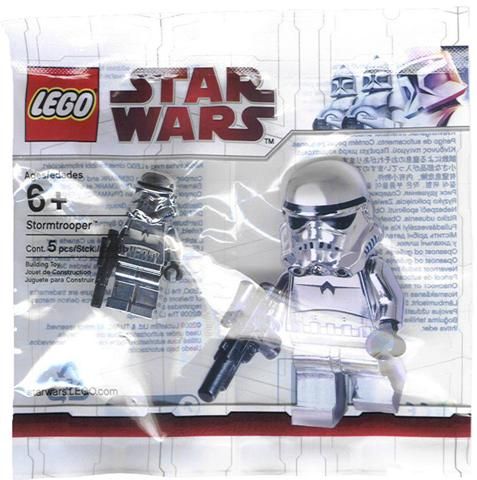 Lego Star Wars Polybag 4591726 Chrome Stormtrooper