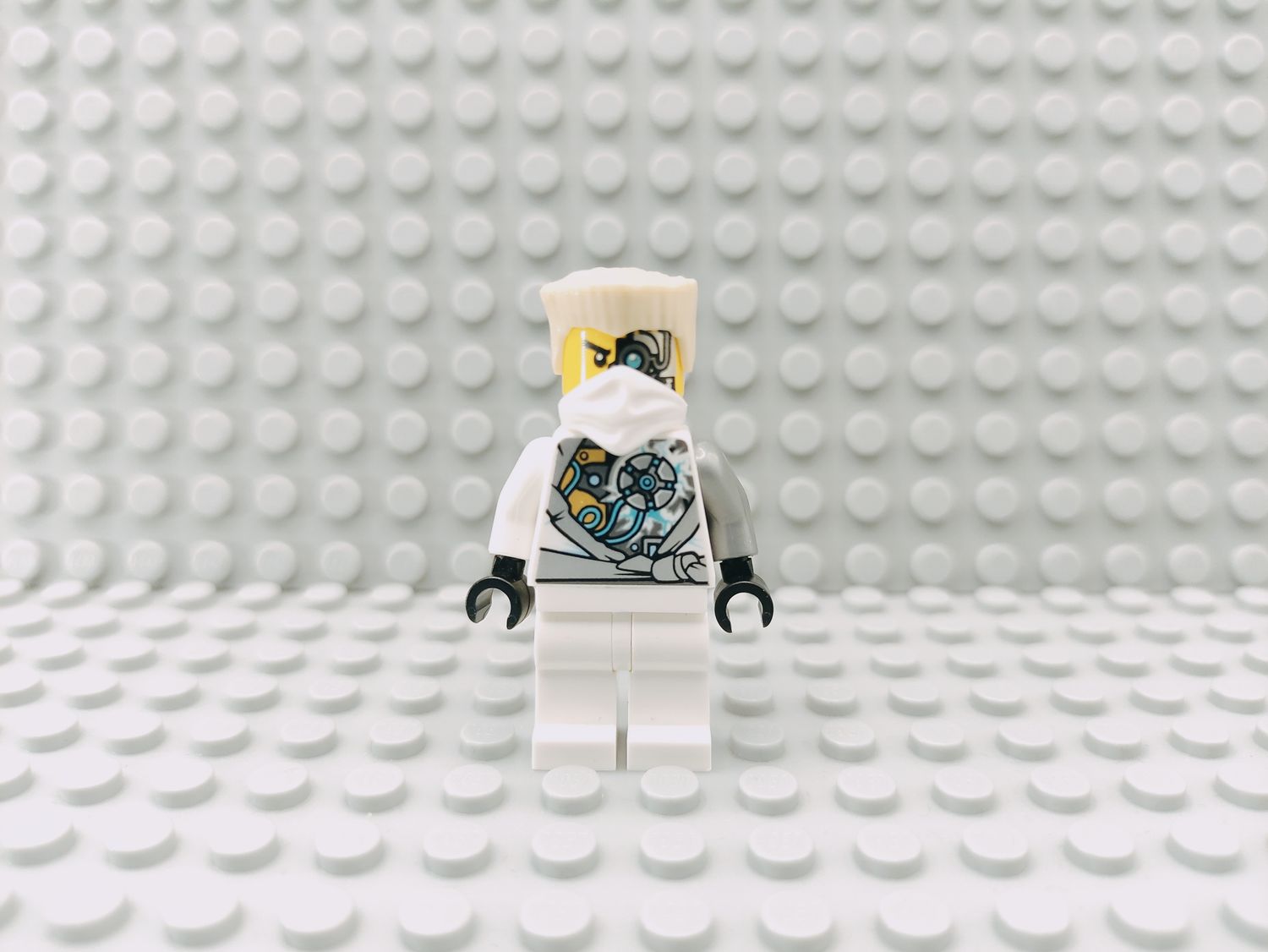 Lego Ninjago Minifigur Zane Rebooted