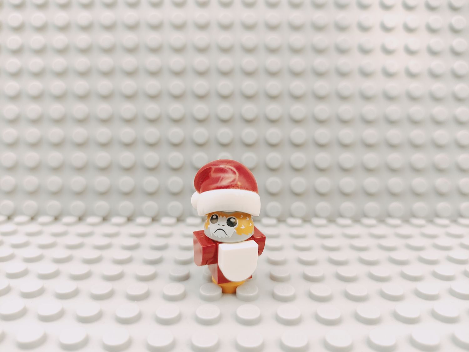 Lego Star Wars Minifigur Santa Porg