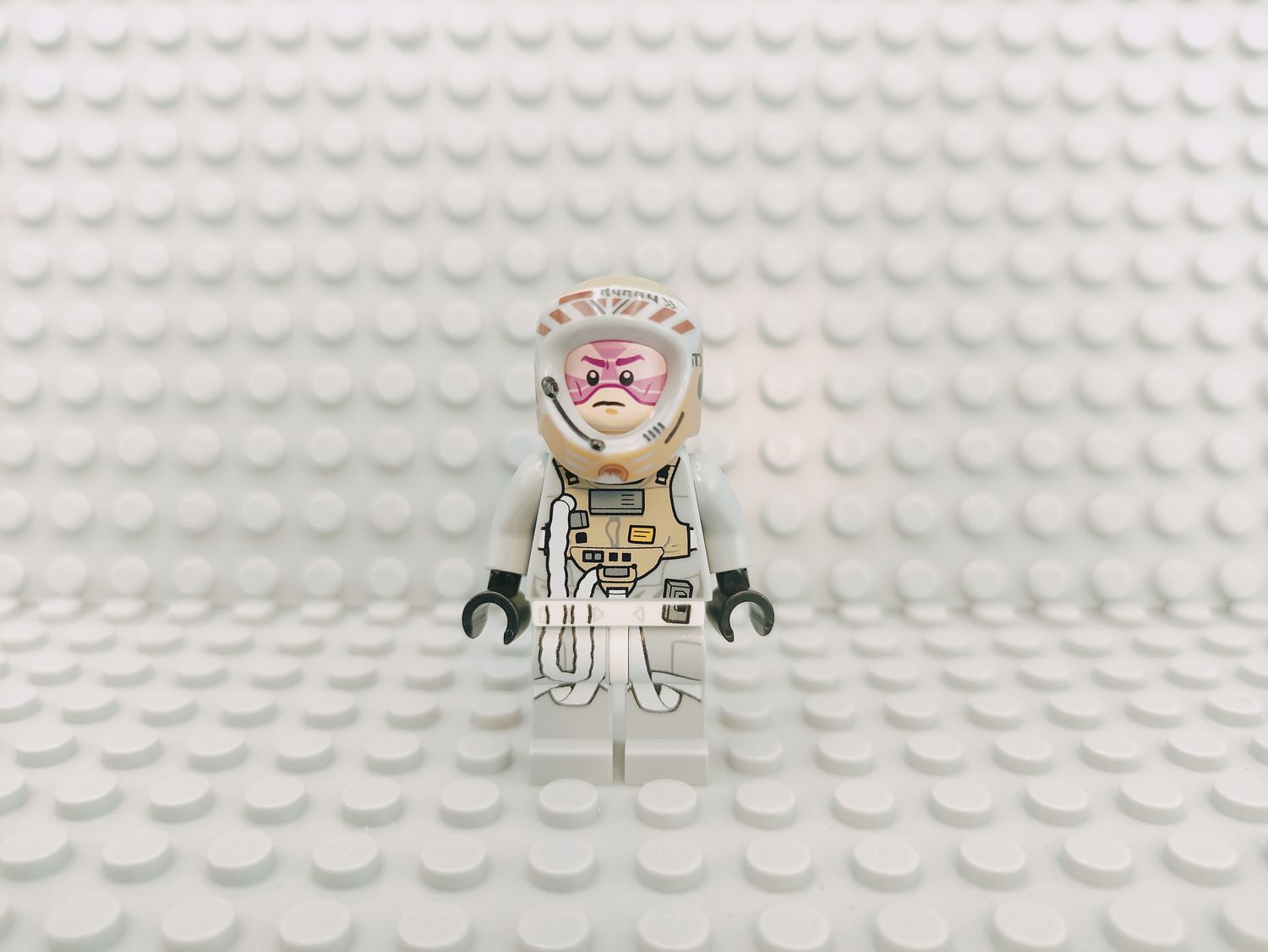 Lego Star Wars Minifigur Gray Squadron Pilot