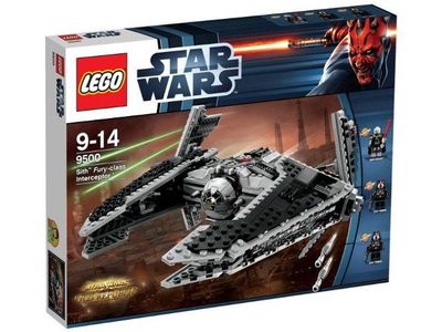 Lego Star Wars 9500 Sith Fury-class Interceptor