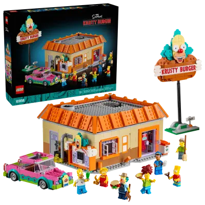 Lego Icons 10352 The Simpsons Krusty Burger