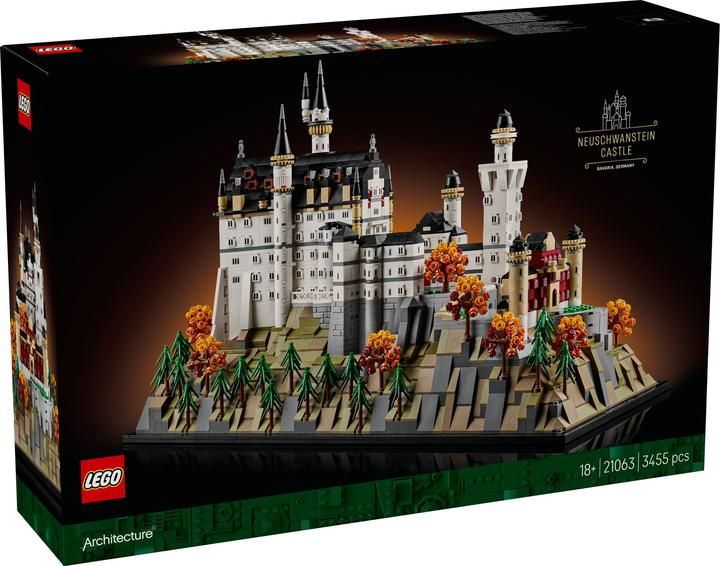 Lego Architecture 21063 Schloss Neuschwanstein - Vorb. 1. August