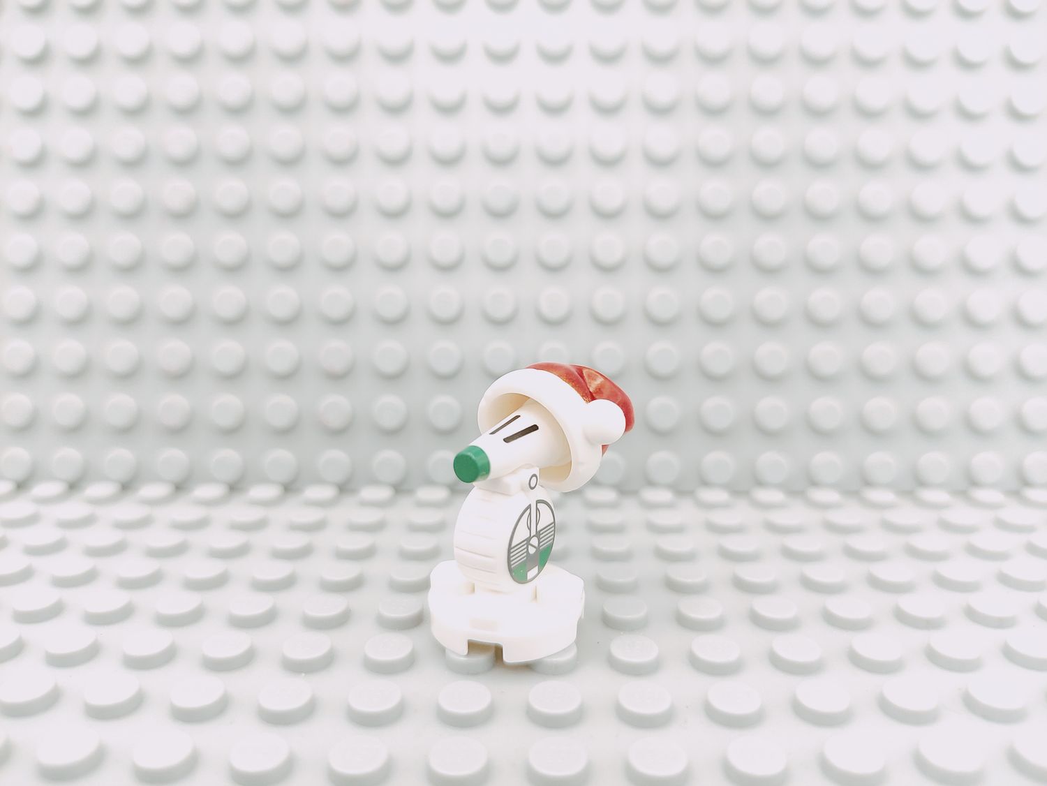 Lego Star Wars Minifigur D-O with Santa Hat