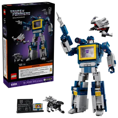 Lego Icons 10358 Transformers Soundwave