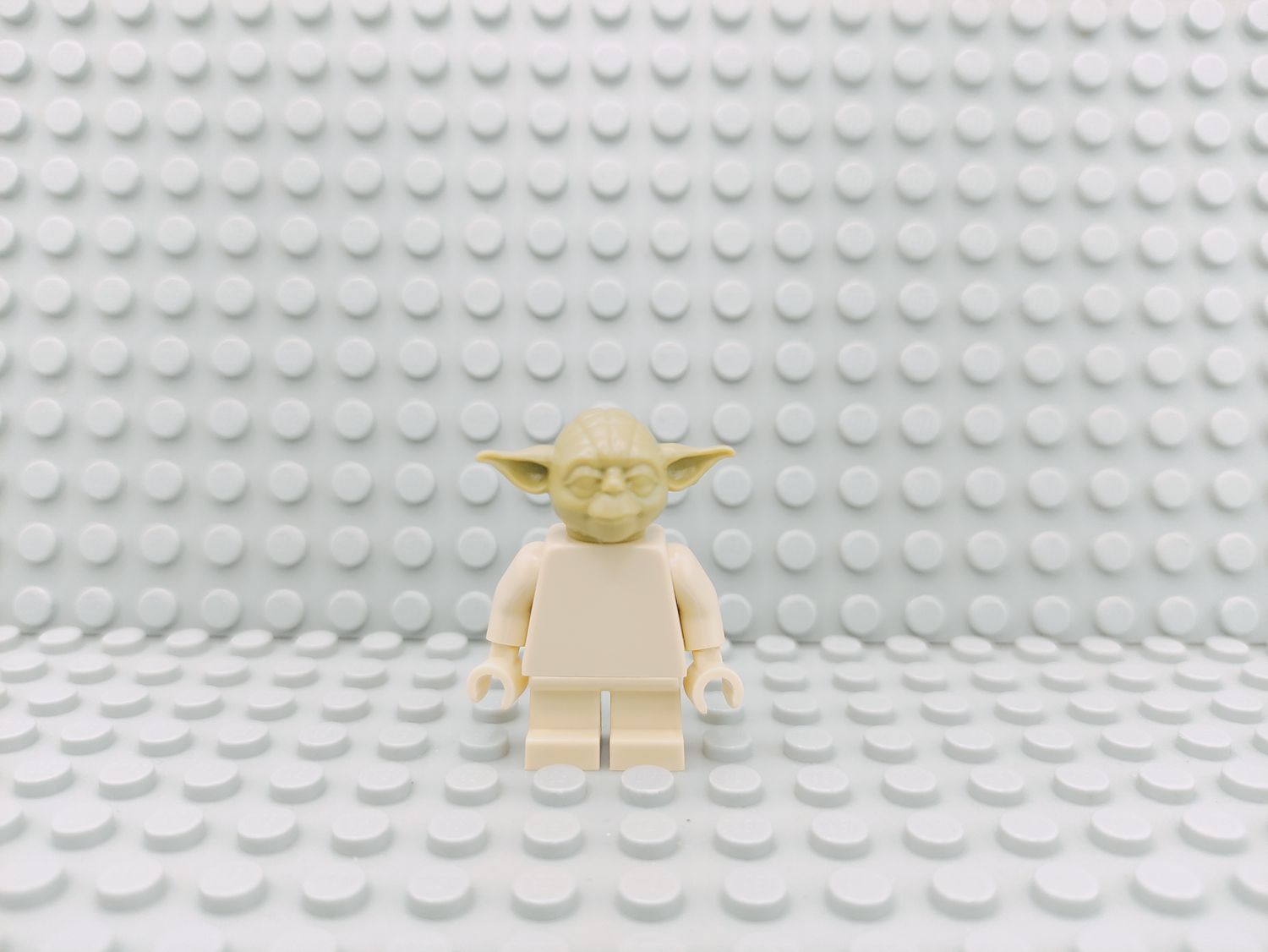 Lego Star Wars Minifigur Yoda Prototyp