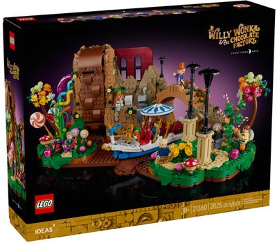 Lego Ideas 21360 Willy Wonka und die Schokoladenfabrik