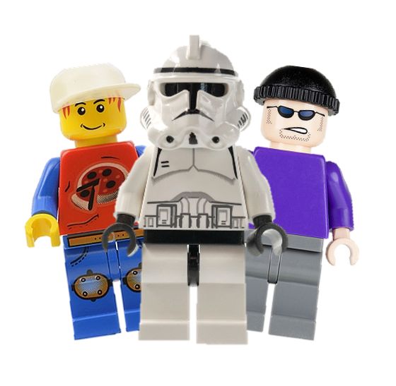 7x Lego Figuren auf Anfrage