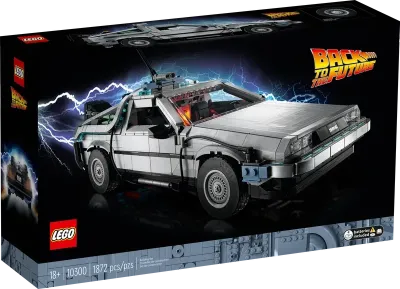 Lego Creator Expert Set 10300 Back to the Future Delorean