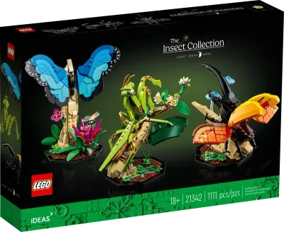 Lego Icons Set 21342 Insektensammlung Lego Icons Set 21342 Insektensammlung