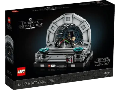 Lego Star Wars Set 75352 Emperor's Throne Room Diorama