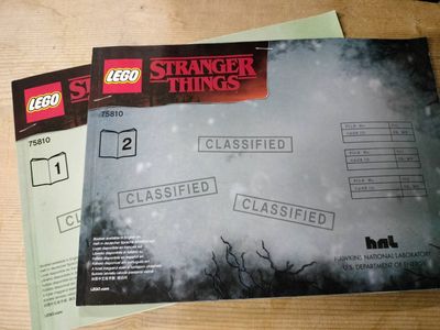 Lego Stranger Things 75810 Upside Down