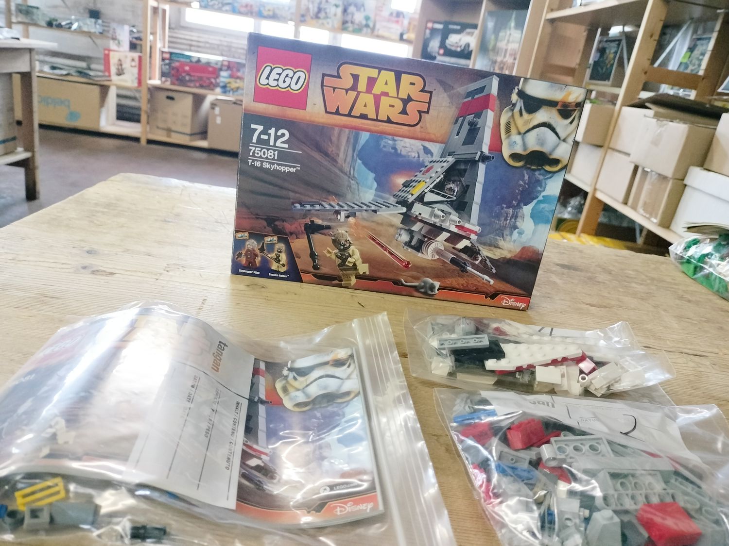 Lego Star Wars 75081 T-16 Skyhopper in OVP