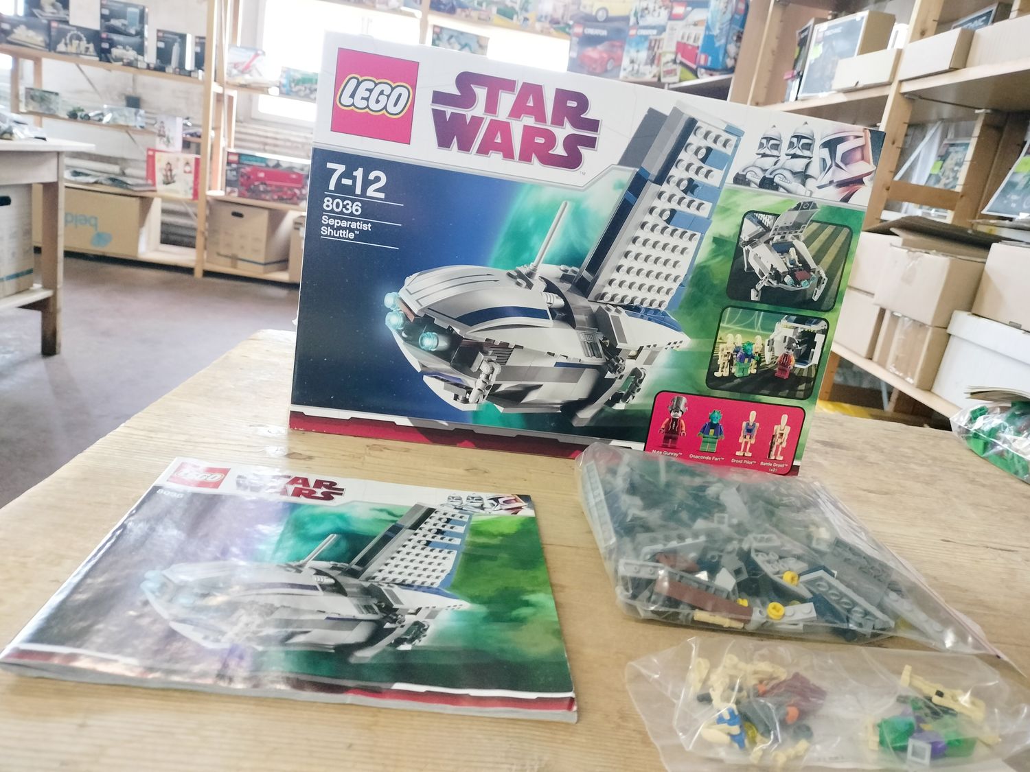 Lego Star Wars 8036 Separatist Shuttle in OVP