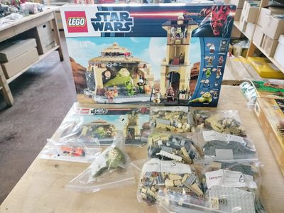 Lego Star Wars 9516 Jabbas Palace + 75005 Rancor Pit in OVP