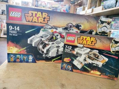 Lego Star Wars 75053 The Ghost + 75048 The Phantom in OVP