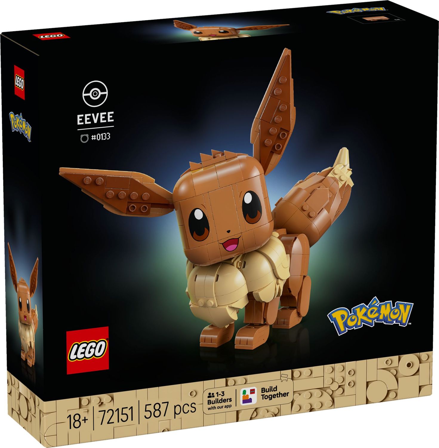 Lego Pokémon 72151 Evoli