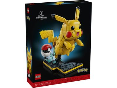 Lego Pokémon 72152 Pikachu und Pokéball