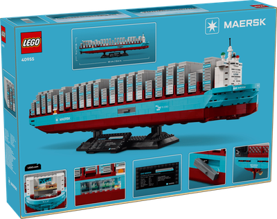 Lego 40955 Maersk-Containerschiff mit Zweistoffantrieb