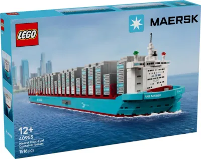 Lego 40955 Maersk-Containerschiff mit Zweistoffantrieb