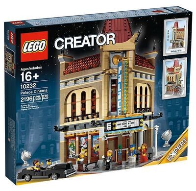 Lego Creator Expert Set 10232 Cinema *damaged*