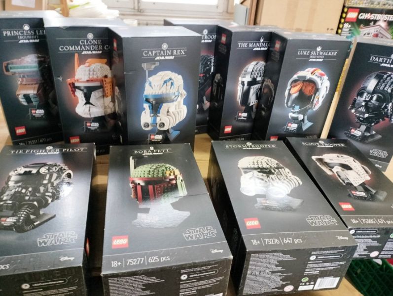 Lego Star Wars Helme Konvolut komplett bis 2024 Neu &amp; OVP