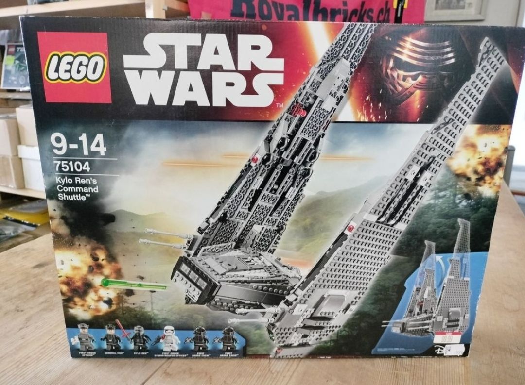 Lego Star Wars 75104 Kylo Rens Shuttle Neu