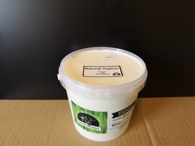 Naturell yoghurt i hink 1 liter 