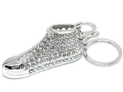 Taschenanhänger Schlüsselanhänger Schuh Sneaker Turnschuhe mit Strass 6,5cm Taschenanhänger Schlüsselanhänger Schuh Sneaker Turnschuhe mit Strass 6,5cm