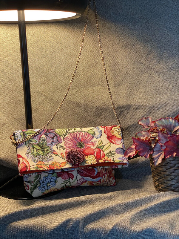 Bolso Clutch floral