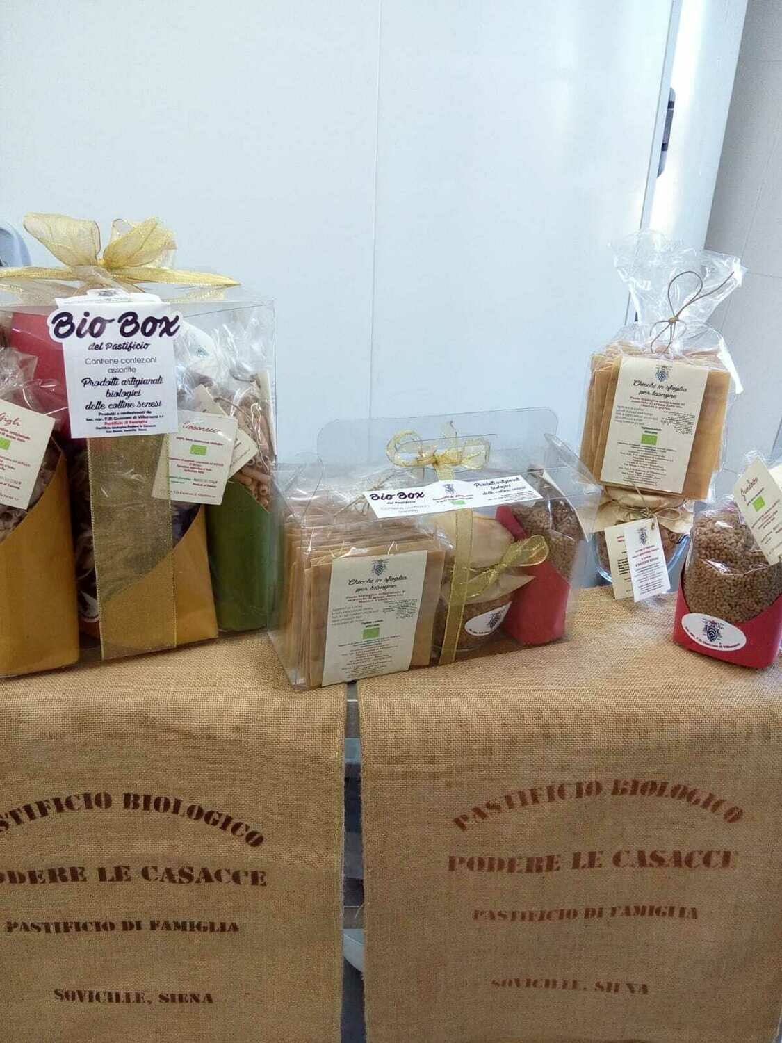 Biobox piccolo olio evo L 0.50, cece e  pasta g 500