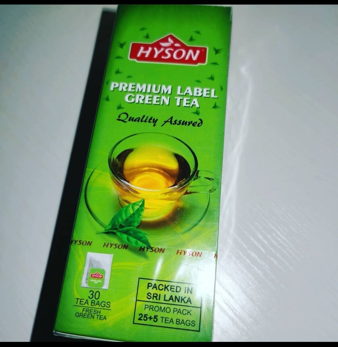 HYSON Premiun Label GREEN Tea
