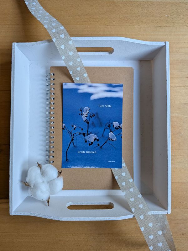 Karte (Naturfoto) 'Stille und Klarheit' Karte (Naturfoto) 'Stille und Klarheit'