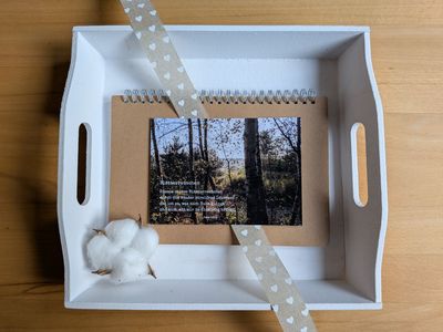 Karte (Naturfoto) 'Blätterrauschen'