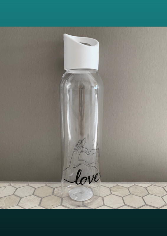 Waterfles LOVE
