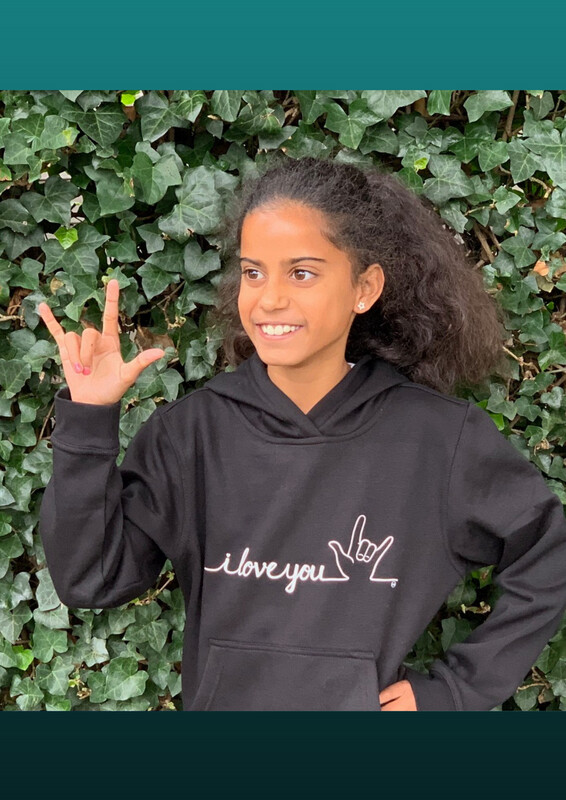 Hoodie Kids I-LOVE-YOU