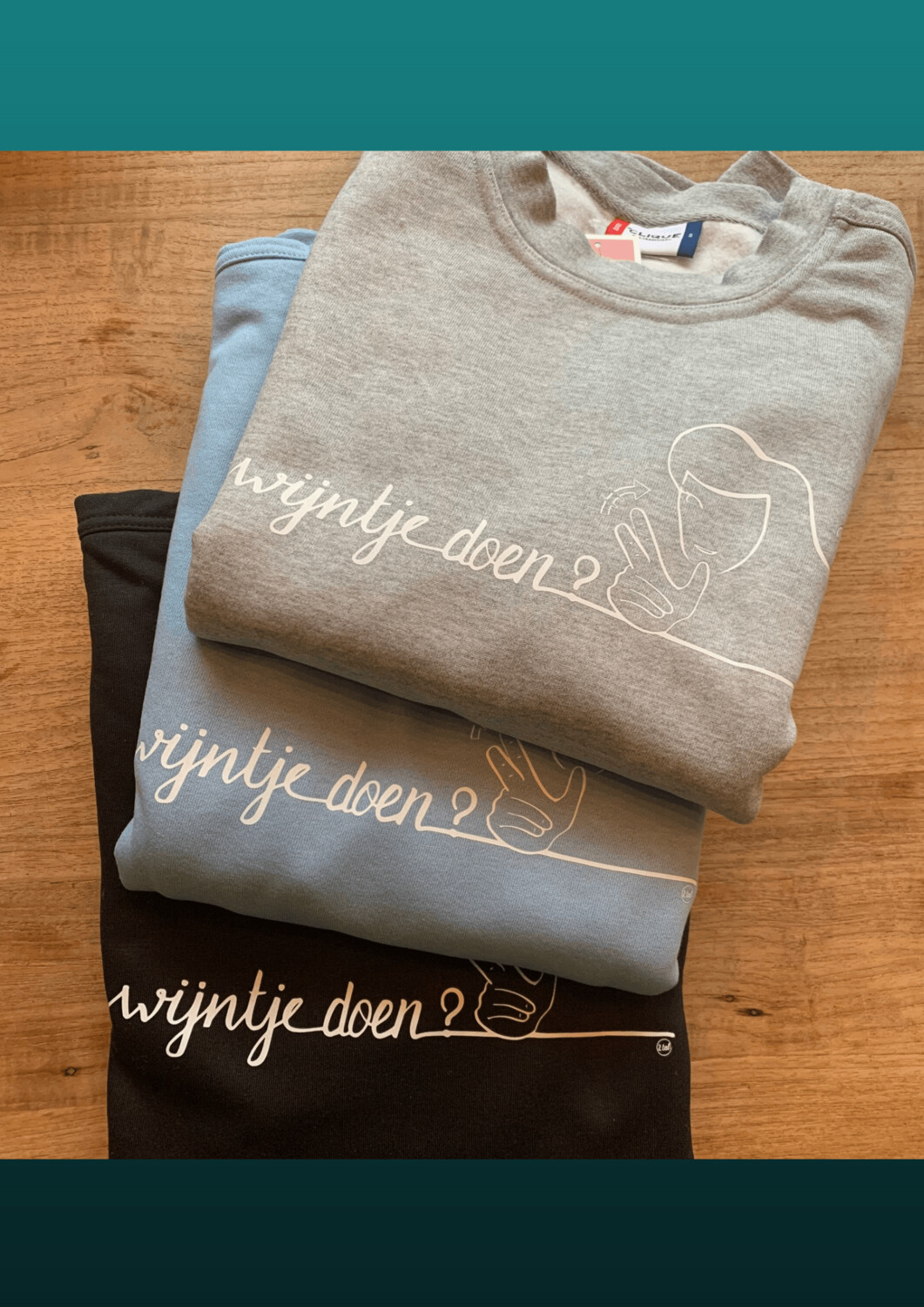 Sweater WIJNTJE DOEN?