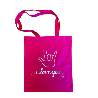 Tas I-Love-You roze